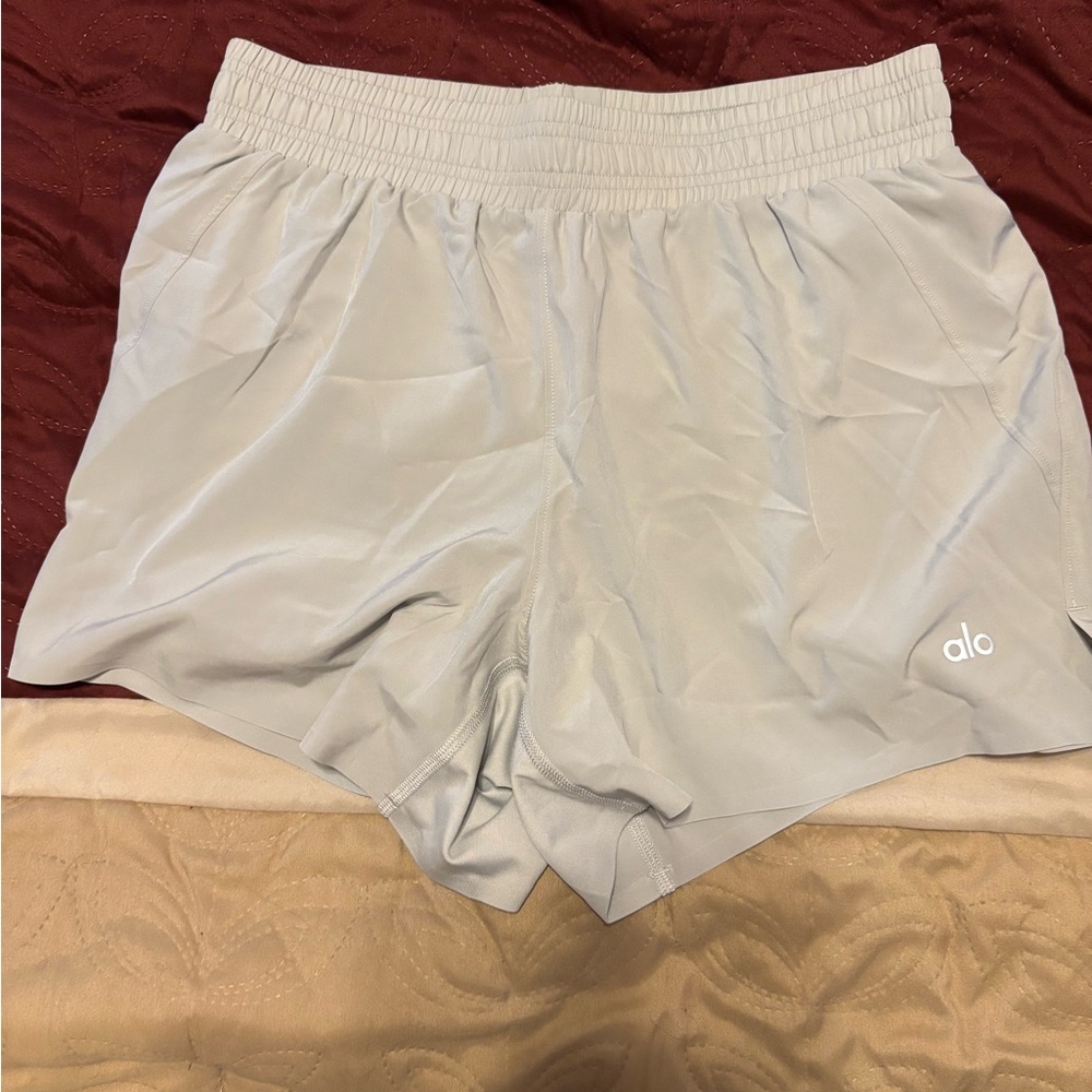 ALO Yoga Men’s Gray Shorts: 5 Inch Inseam